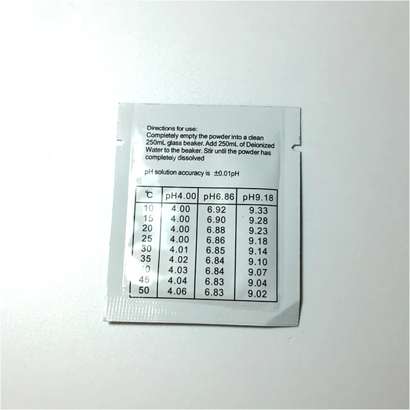 Ph вещества буферный порошок для ph метра измерительный калибровочный раствор PH 6 86