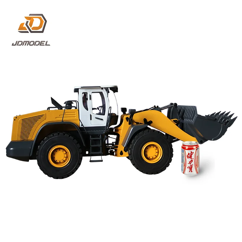 Bestellen JDMODEL 1/14 RC Hydraulische Metall Loader Montiert I6S Radio Ventil Pumpe ESC Modell TH18496-SMT6