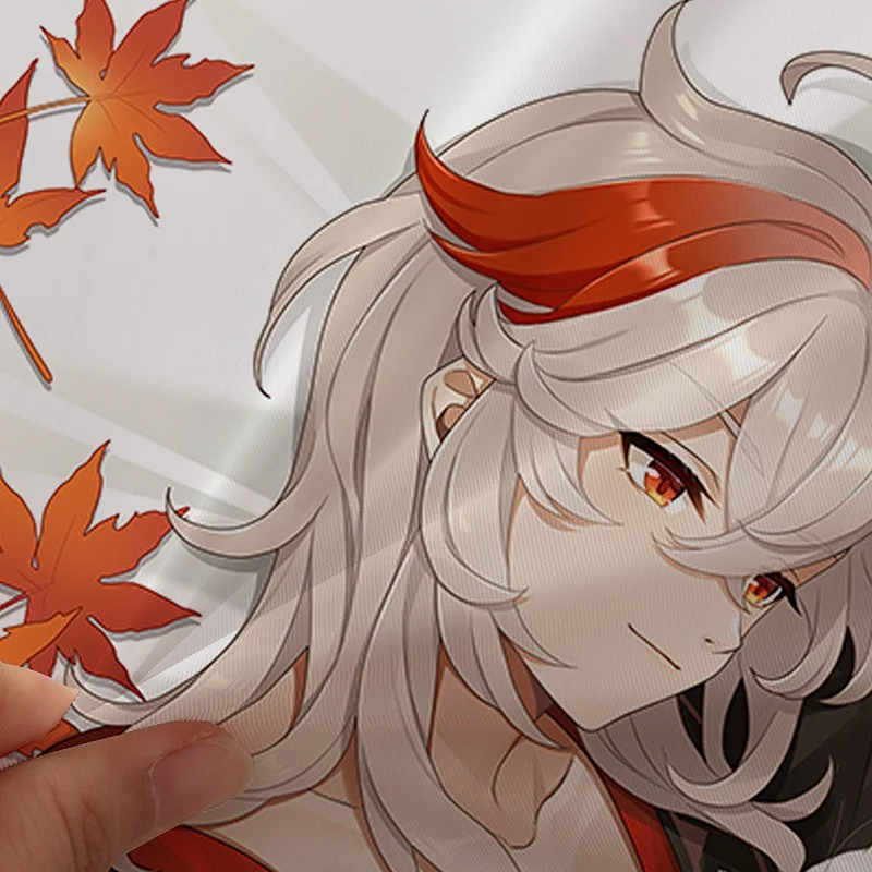 Фото Подушка Genshin Impact Albedo Kazuha для косплея дакимакура наволочка аниме Loli Подушка сексуальная девушка Otaku бойфренд длинная подушка вайфу №4