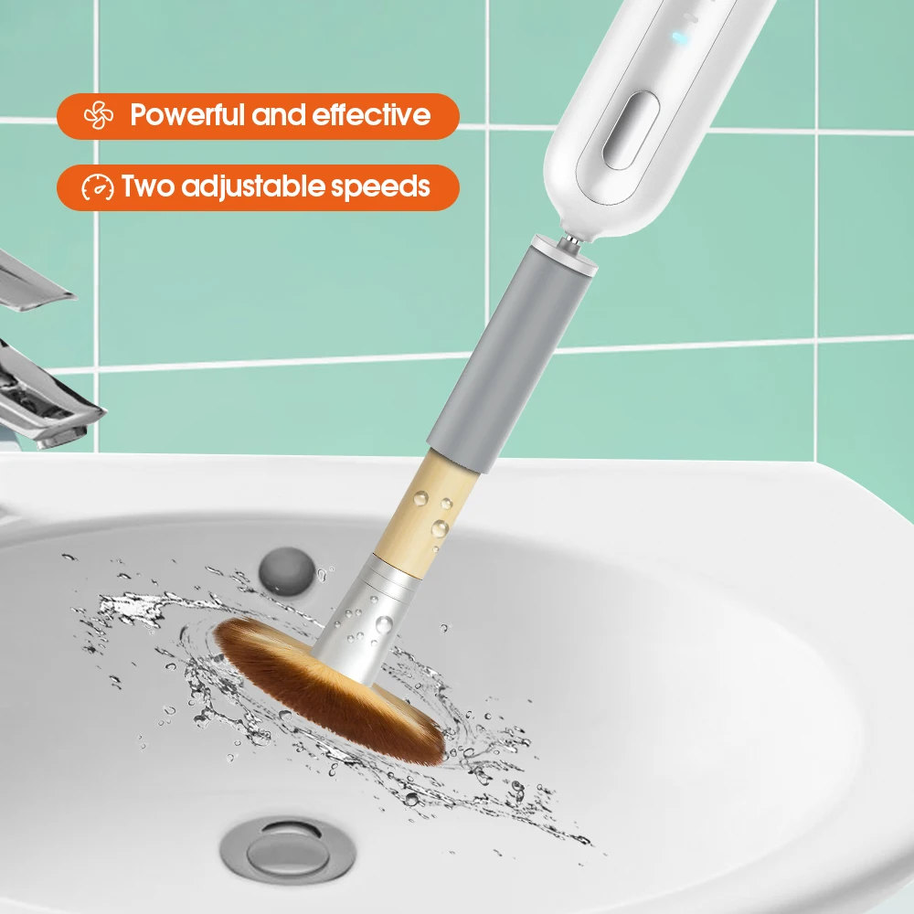 Электрическая щетка для мытья макияжа сушилка устройство очистки кисти моющее