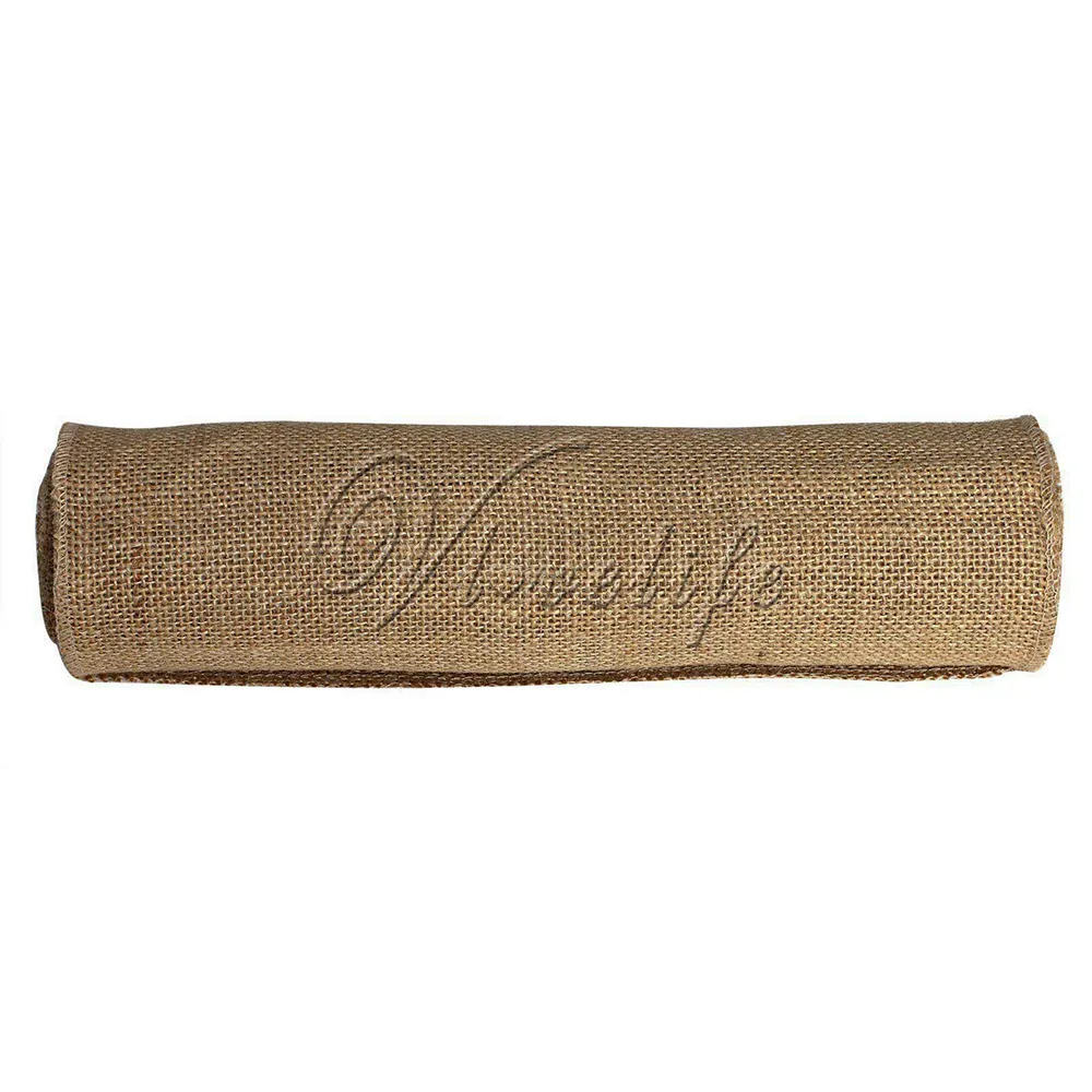 

5pcs New Rustic Burlap Hessian Table Runner Natural Jute Vintage Wedding Party Decorations Supply Free Shipping