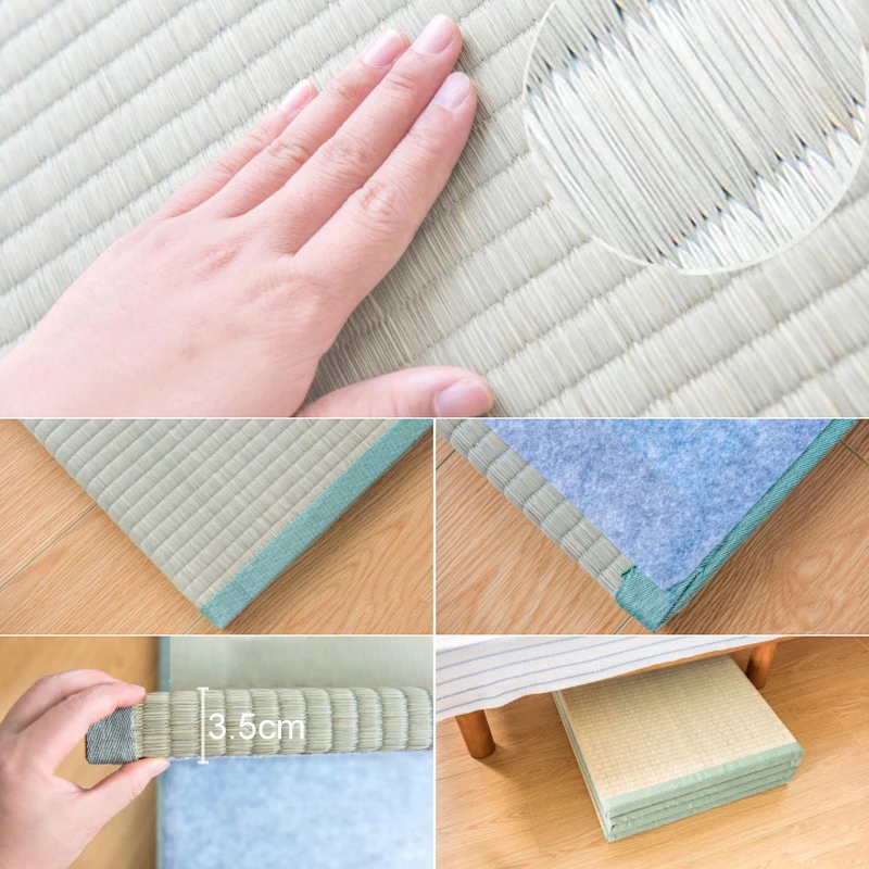 Складной матрас татами в японском стиле коврик для травы простой и комнатный