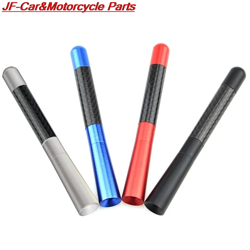 

Universal Car Auto FM AM Radio Antenna Aerial Aluminum Alloy Carbon Fiber 4.7"