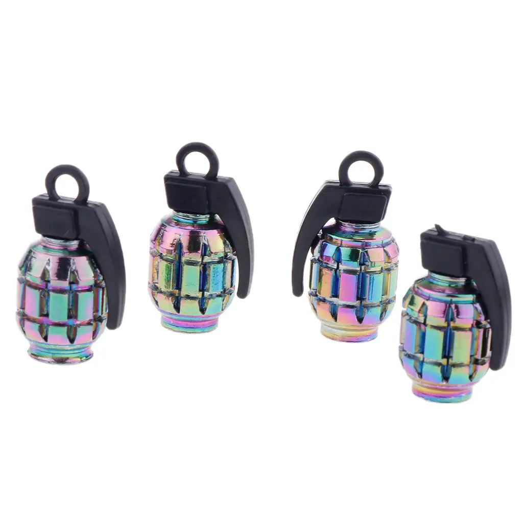 

Aluminum Alloy Tire Stem Valve Caps Dust Cover For Car Motorcycle