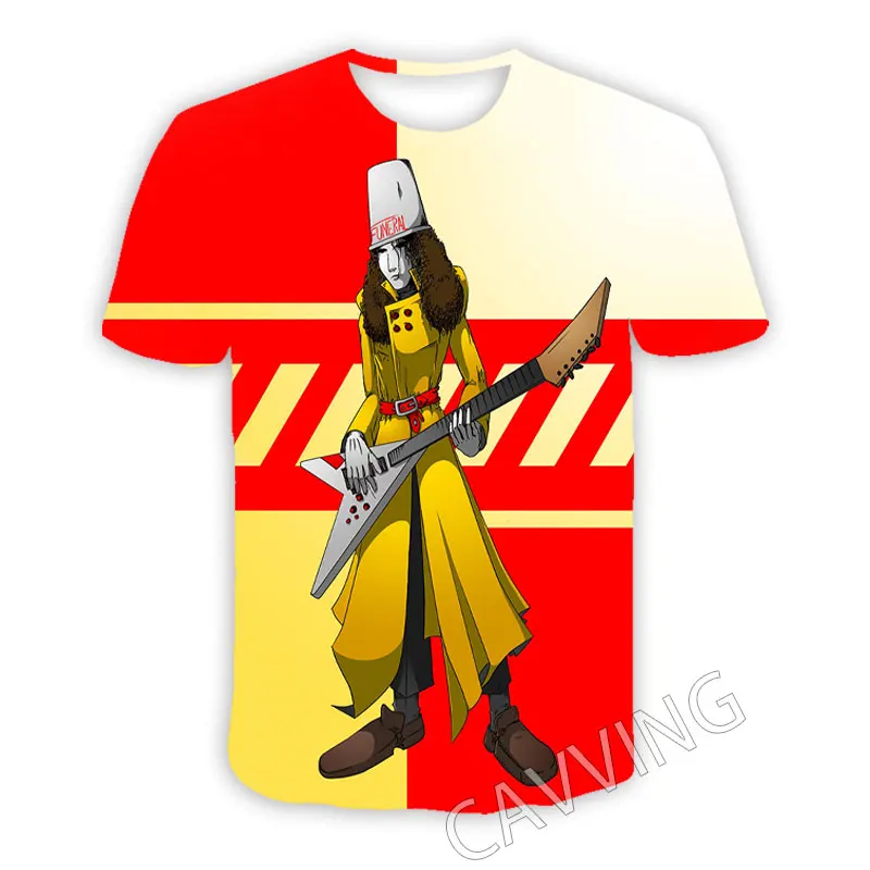 Повседневные футболки CAVVING с 3D принтом Buckethead, футболки в стиле хип-хоп, топы в стиле Харадзюку, одежда для мужчин и женщин