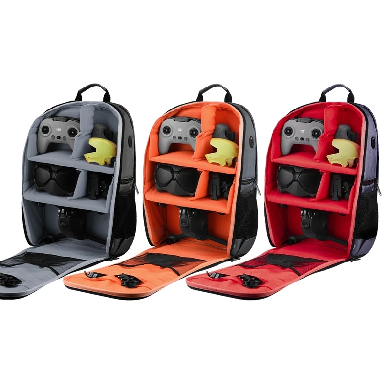 

Professional Backpack for DJI FPV Combo Waterproof Storage Bag Glasses Remote Control Travel Case Accessory