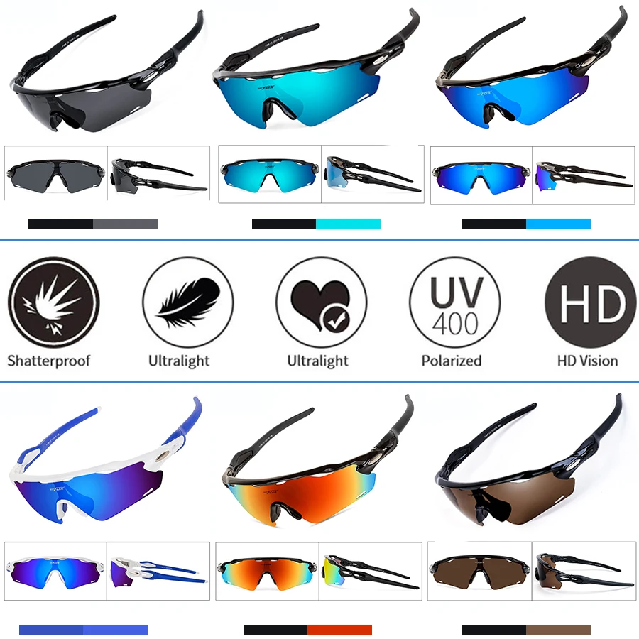 BATFOX поляризационные велосипедные очки для мужчин и женщин мужские спортивные MTB