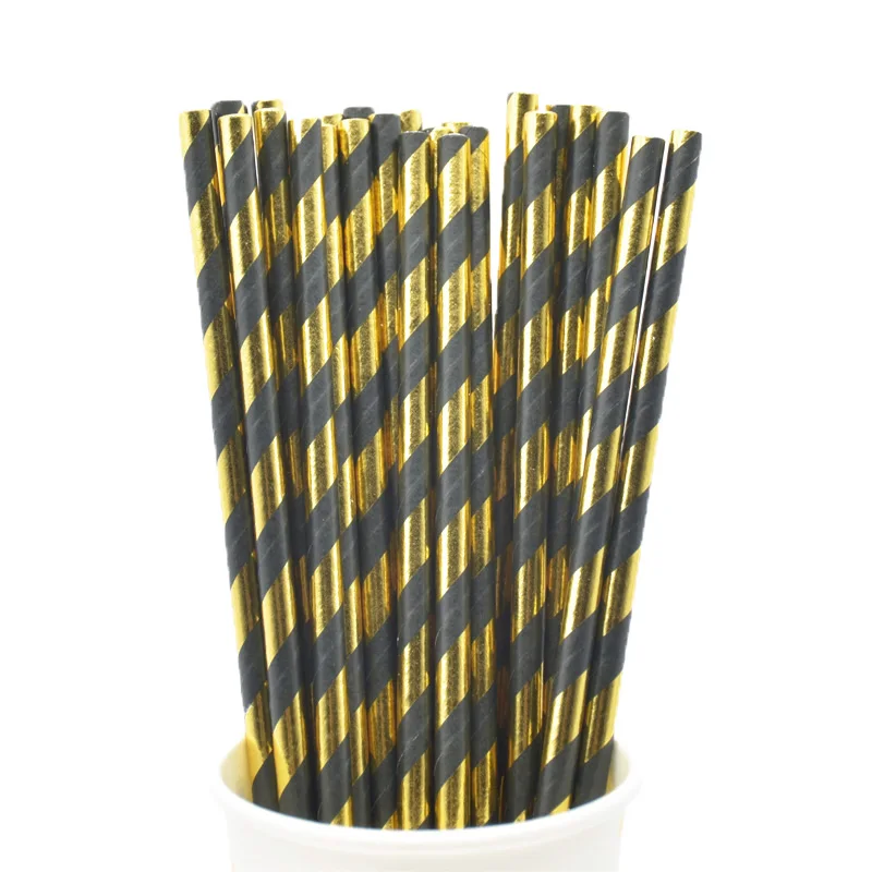 25 шт. новый год 2020 разноцветная бумага соломинки в канун Рождества Детские