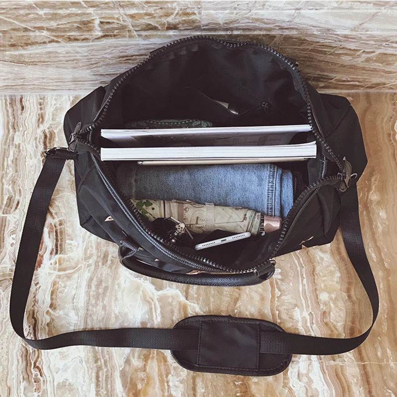 Star Pattern Oxford Sport Bag Women Light Gym Bags For Fitness Yoga Training Stylish Girl Travel Shoulder Handbag Sac | Спорт и