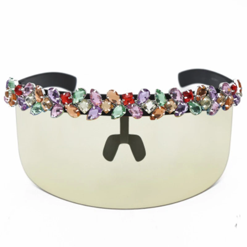 Новые роскошные конфеты цвет стразы женские солнцезащитные очки 2020 бренд