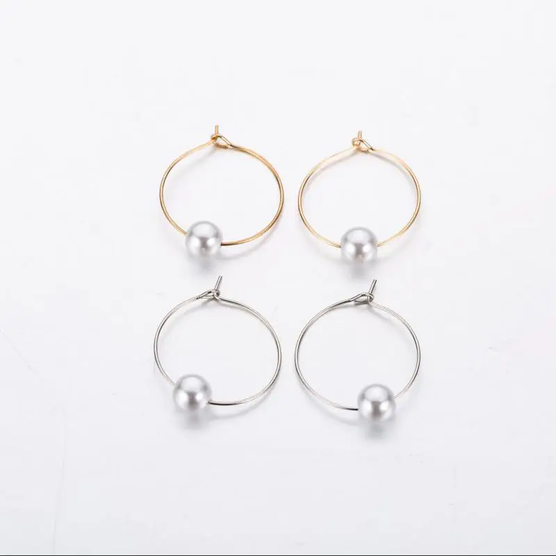 Популярные европейские и американские модные популярные новые серьги простой