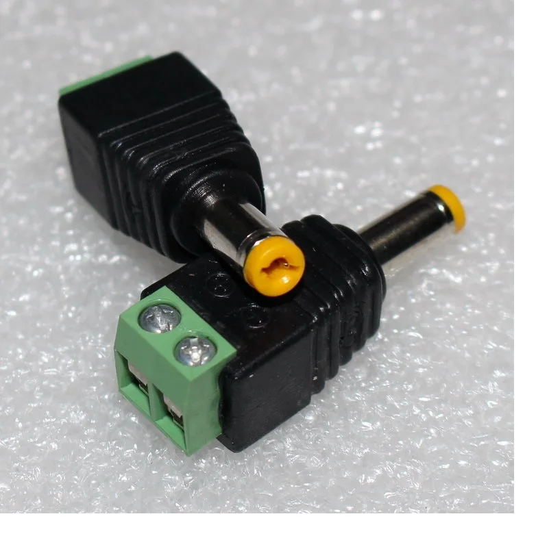Solderless DC 5 2 1 мм Гнездовой разъем с винтами Ручка DIY Высший сорт | Электроника
