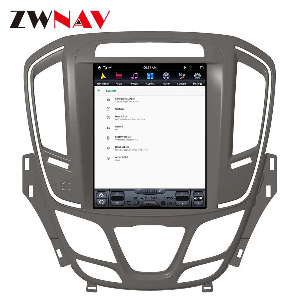 Android 9 вертикальный Тесла для Opel Insignia 2014 2015 2018 автомобильный IPS экран PX6 DSP DVD GPS