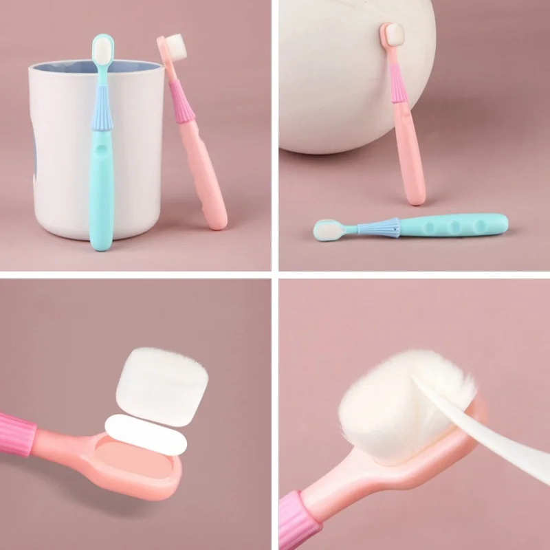 

Small Umbrella Children Toothbrush Portable Single 2-6 Years Old Baby Toothbrush