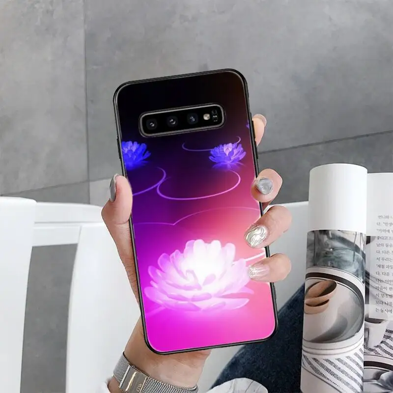

Magic lotus Phone Case For Samsung Galaxy S10E S20 Ultra S10 S21 S7 S8 S9 Plus S21Plus S20FE