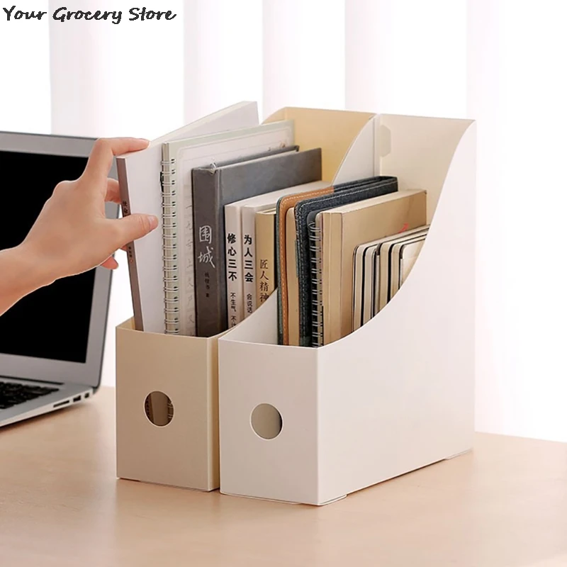 

Office Document File Storage Box Folding Desktop Organizer Multi-functional Books Pencil Sundries Storage Box Office Supplies