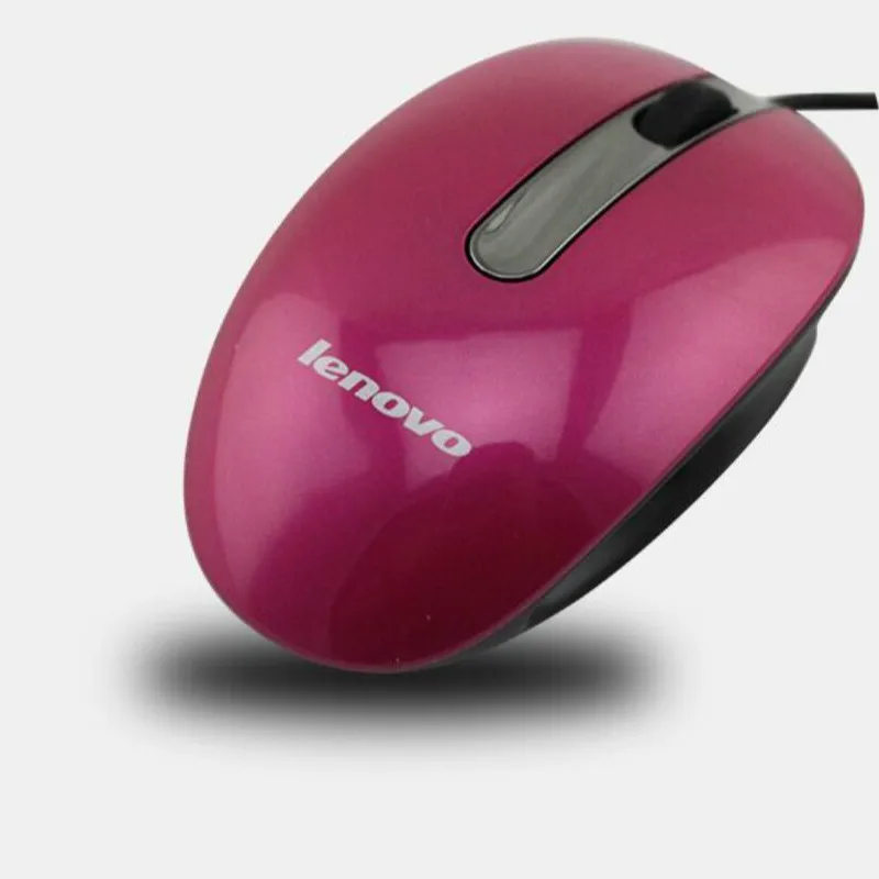 Оригинальная компьютерная мышь Lenovo M40 с кабелем универсальная цветная