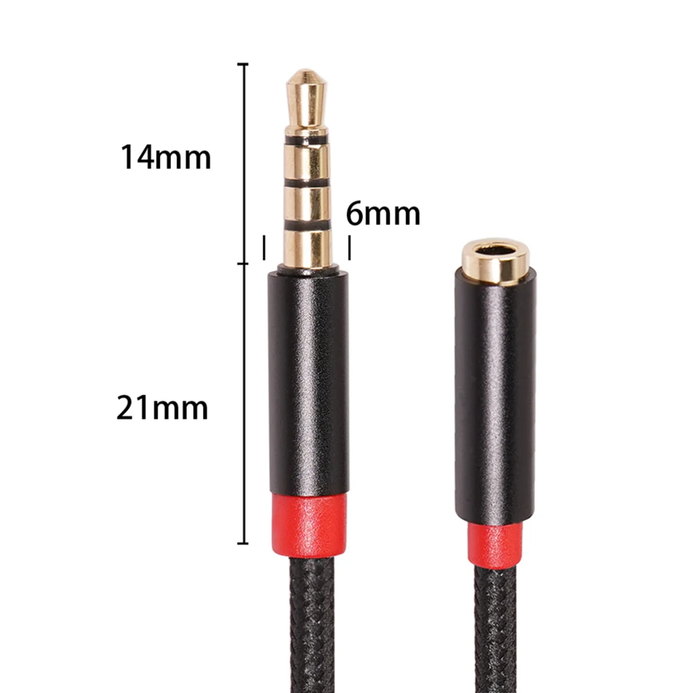 AUX-кабель с разъемом 3 5 мм для наушников динамиков ТВ DVD Папа-мама удлинитель аудио