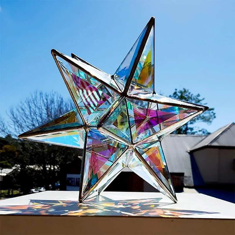 

Свадебные украшения прозрачный цвет 15x15 см акриловое ремесло Шестигранная звезда праздничный подарок на день рождения/вечеринку и т. д.