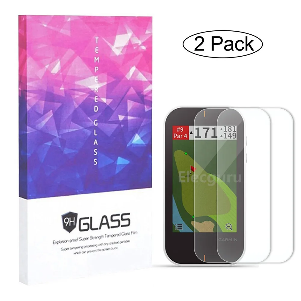 

Screen Protector Tempered Glass for Garmin Approach G80 Clear 9H 2.5D Scratch Proof Explosion-proof Protective Glass Full Cover