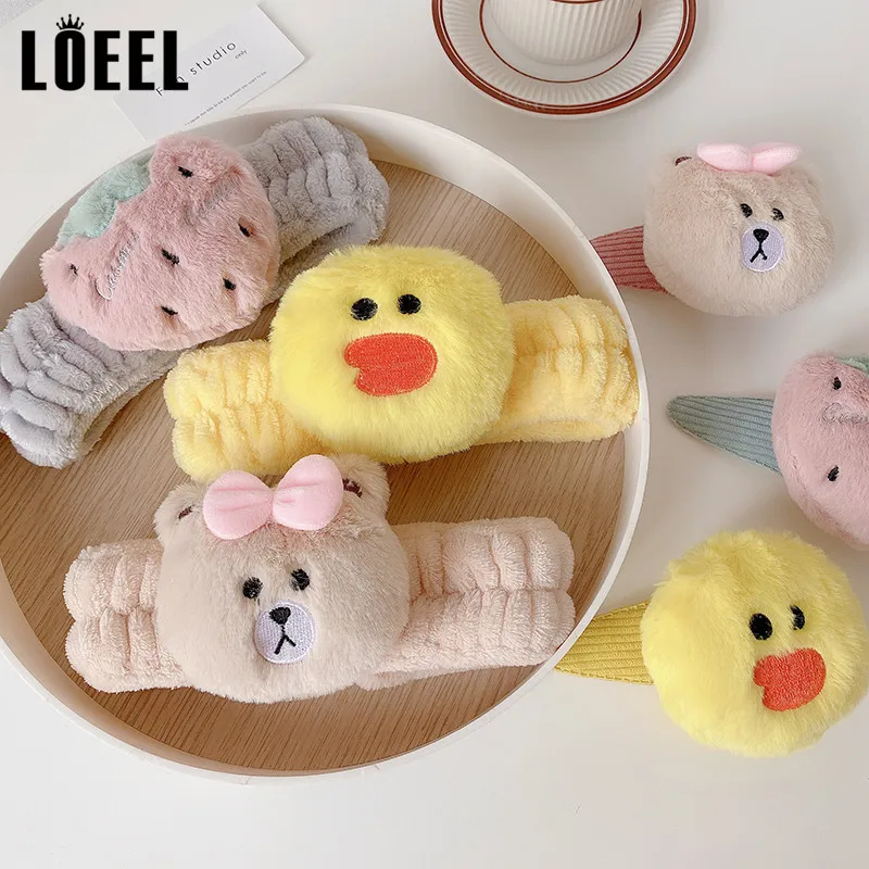 Повязка на голову для умывания женская 1-2 шт./компл. резинка волос повязка Шпилька