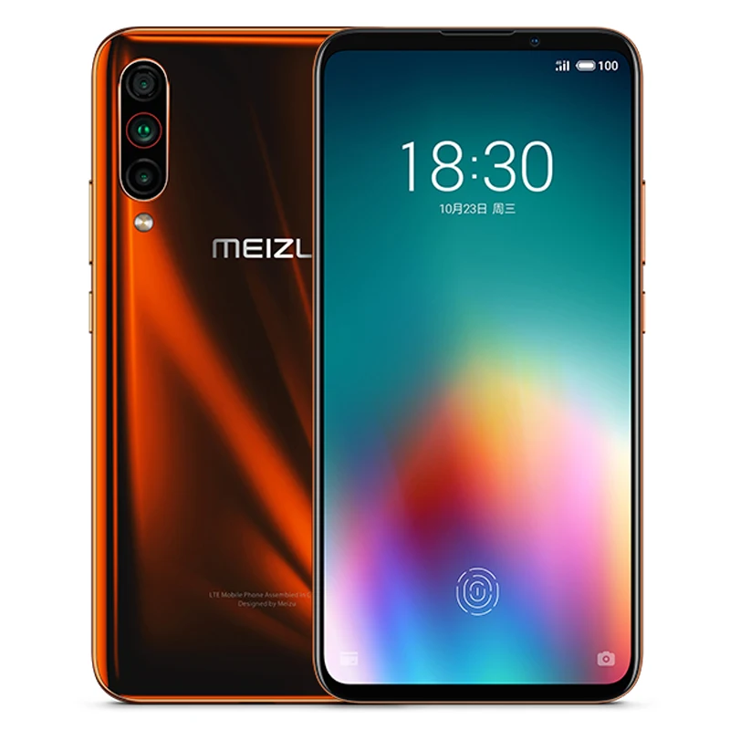 Оригинальный Meizu 16 T 4G LTE 6 ГБ 128 Восьмиядерный процессор Snapdragon 855 экран 5 дюйма 2232x1080