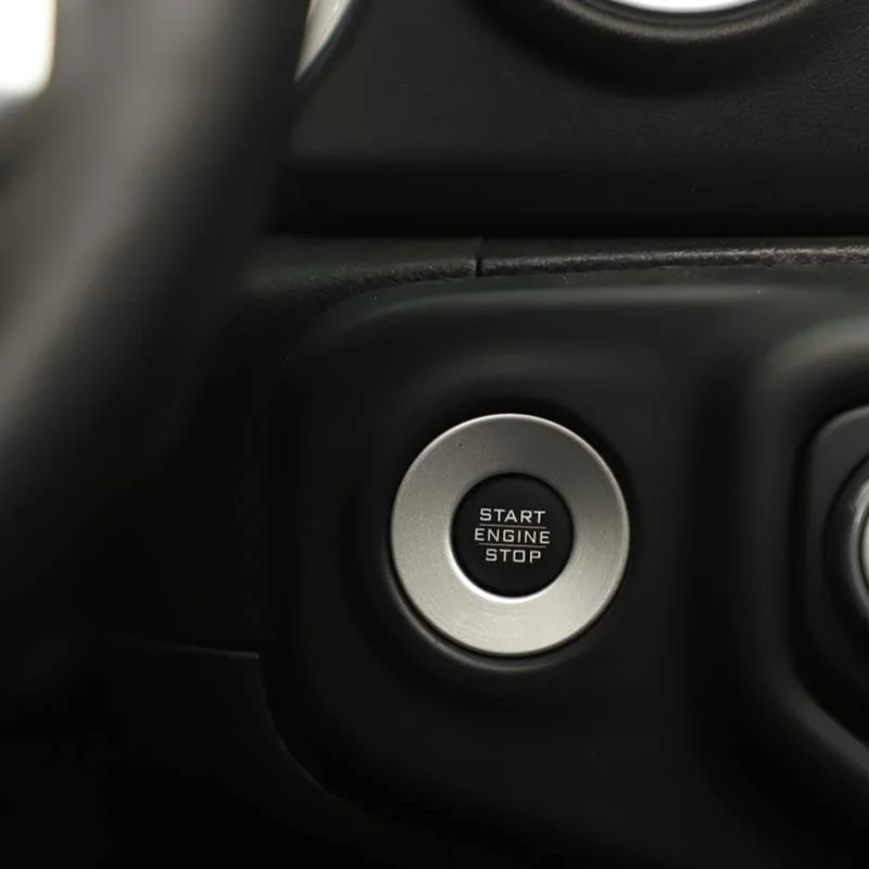 Кнопка запуска и остановки двигателя автомобиля крышка кнопки пуска старта для