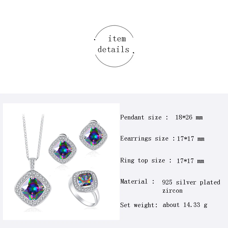 Комплект из колье серёг и кольца серебра 925 пробы|jewelry wall|jewelry latinjewelry earring display |