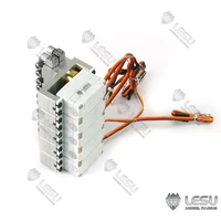 LESU Metal Reversing Valve 6CH with Servos for 114 RC Hydraulic Dumper Truck Loader Excavator DIY TAMIYA