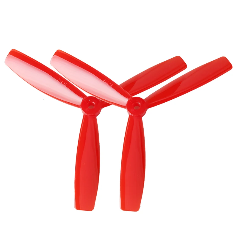 8pcs-red 8 шт./комплект 3 лезвия 5045 пропеллер " Tri-лопасть пропеллера усиленный реквизит CW CCW для QAV250 FPV RC гоночный Квадрокоптер шесть цветов - Цвет: 8pcs-red