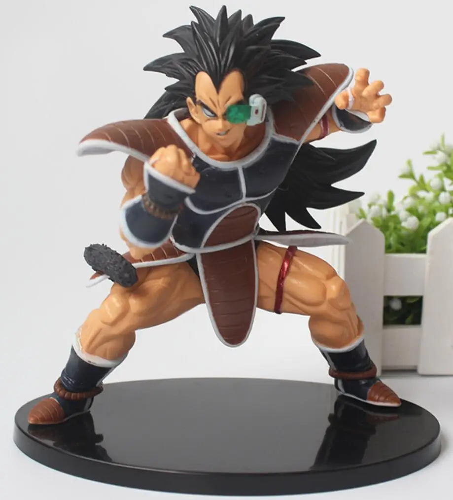Аниме игрушки герои Супер Saiyan Dragon Ball Z аниме «драгонболл» радитц наппа лопуха ПВХ фигурка коллекционная игрушка - Цвет: B opp bag
