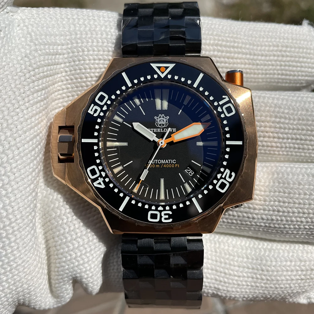 Новое поступление 2021 заводская цена Steeldive SD1969S 1200 м Водонепроницаемые Синие