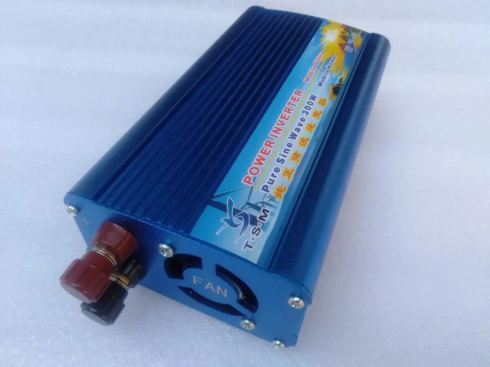 Немодулированный синусоидальный сигнал 300 Вт постоянного тока 12 В в переменный