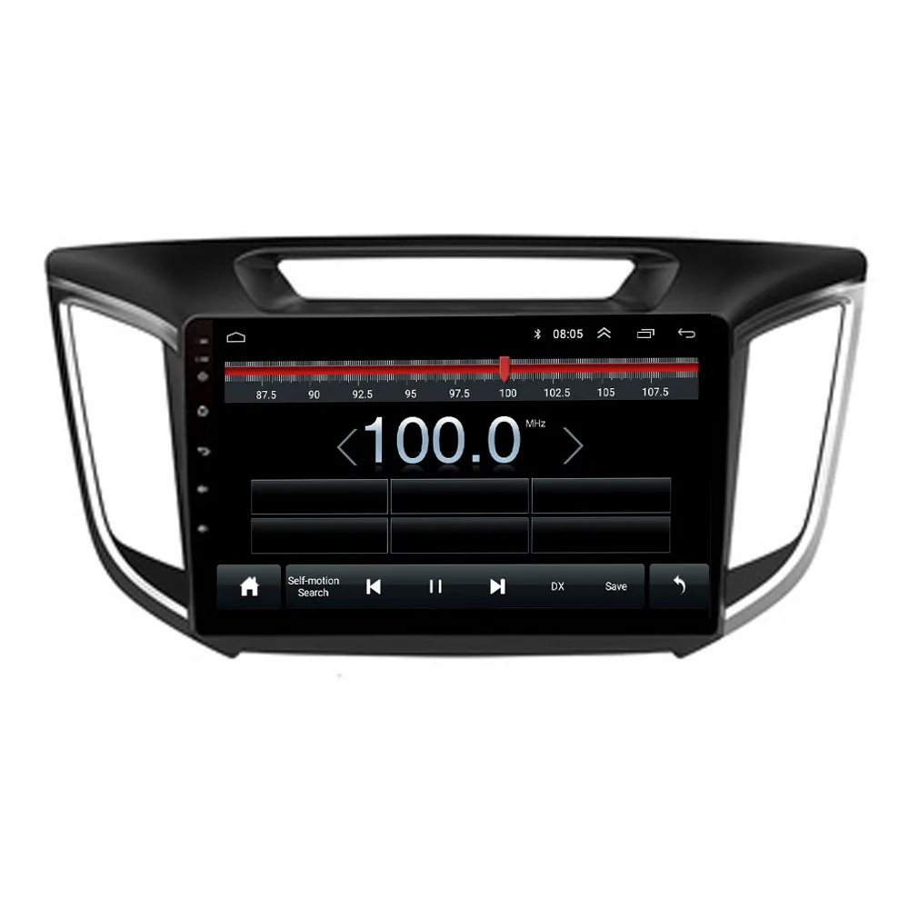 Android автомобильный Dvd gps Мультимедийный проигрыватель для hyundai IX25 Creta 2014-2018 2G + 32G 10 1