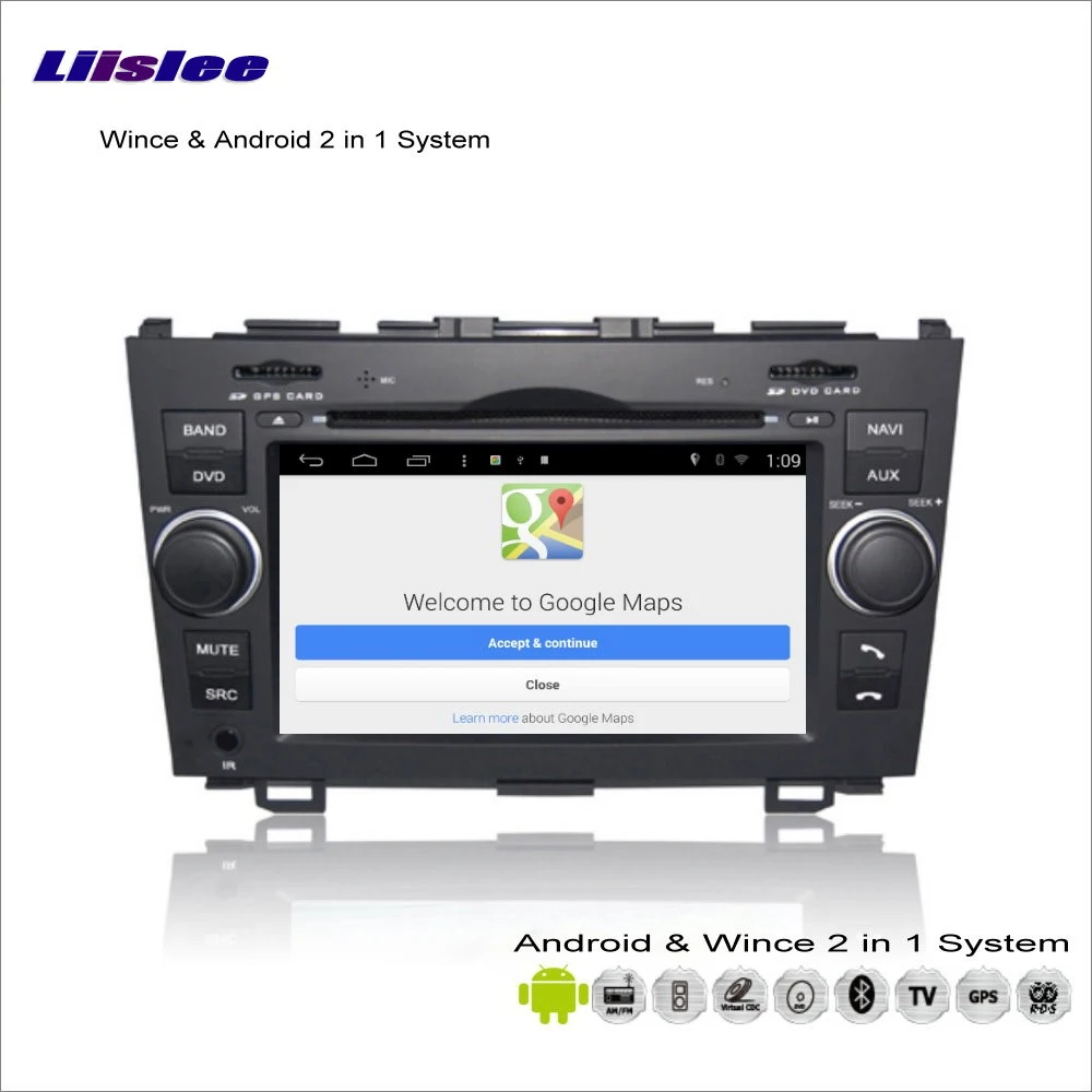 Автомобильный Android мультимедиа для Honda CR V CRV Радио DVD плеер GPS Навигация Аудио