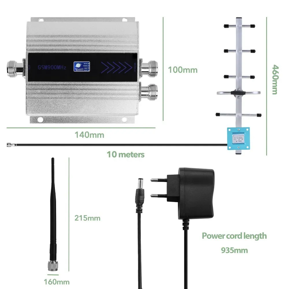 ЖК дисплей GSM900MHz двухконфорочная вафельница для мобильный телефон сигнал