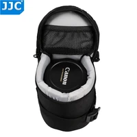 jjc dlp 1 lens pouch nylon deluxe case water resistant protector bag for nikon af s nikkor 50mm 11 8gfujifilm xf 23mm f1 4 r