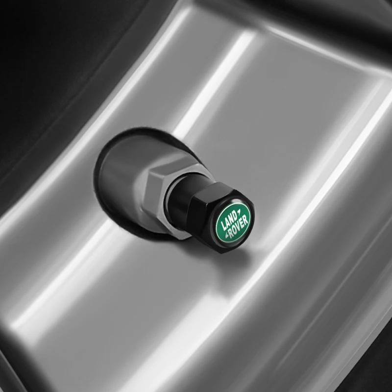4 шт. алюминиевые колпачки для стержней клапанов автомобильных шин Land Rover Sport