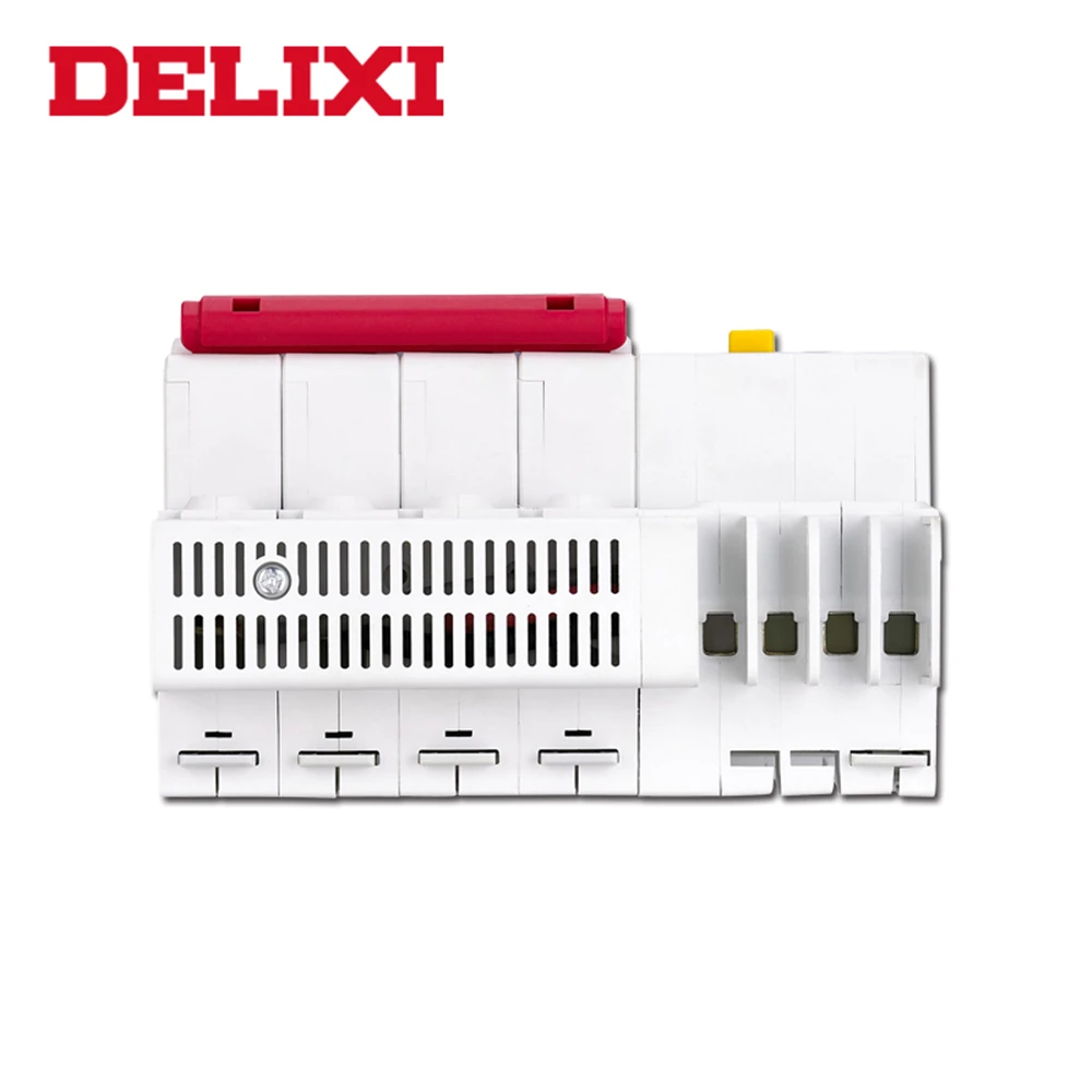 DELIXI RCBO DZ47sLE 4P Автоматический выключатель остаточного тока MCB с защитой от