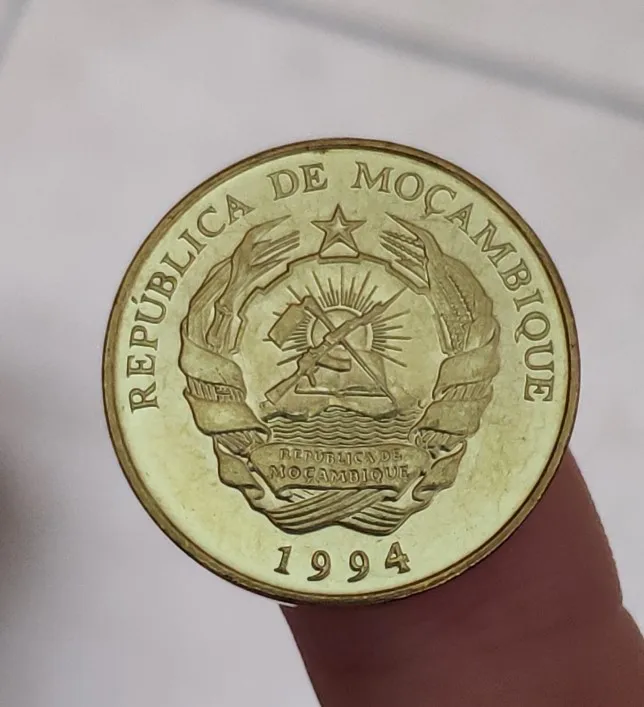 23mm Mozambique 100% Real Genuine Commemorative Coin Original Collection | Дом и сад