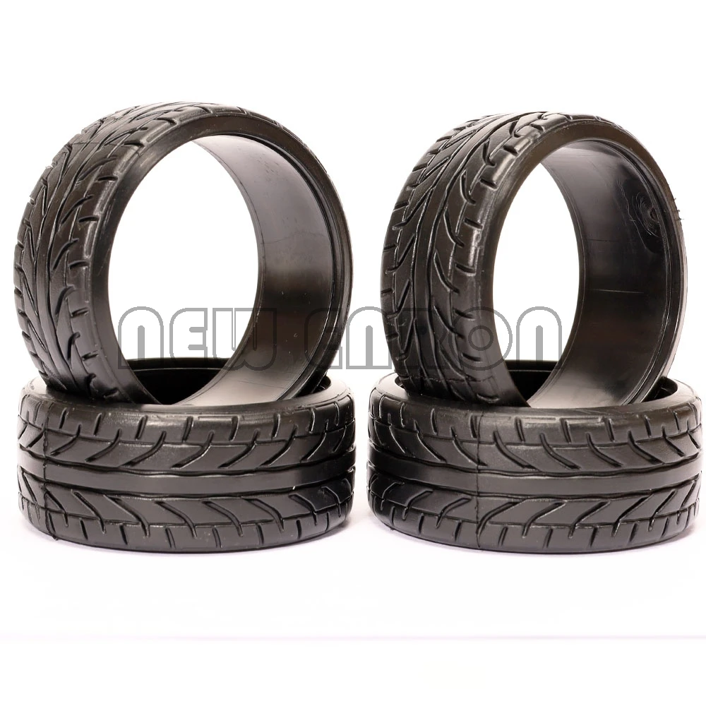 Новинка ENRON пластиковые шины 63 мм 4 шт. для радиоуправляемых моделей 1/10 аксессуары