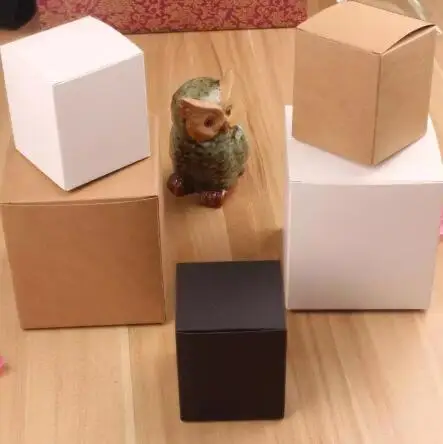 10 шт. крафт бумага для упаковки упаковочных коробок сделай сам белые свадебные