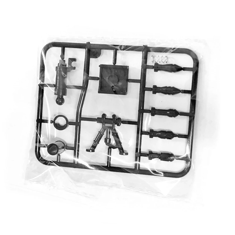 2pcs/10pcs Mini Missile/Bazooka Building Blocks WW2 Weapon Army Accessories MOC Military Bricks Toys for Children Gifts - купить по