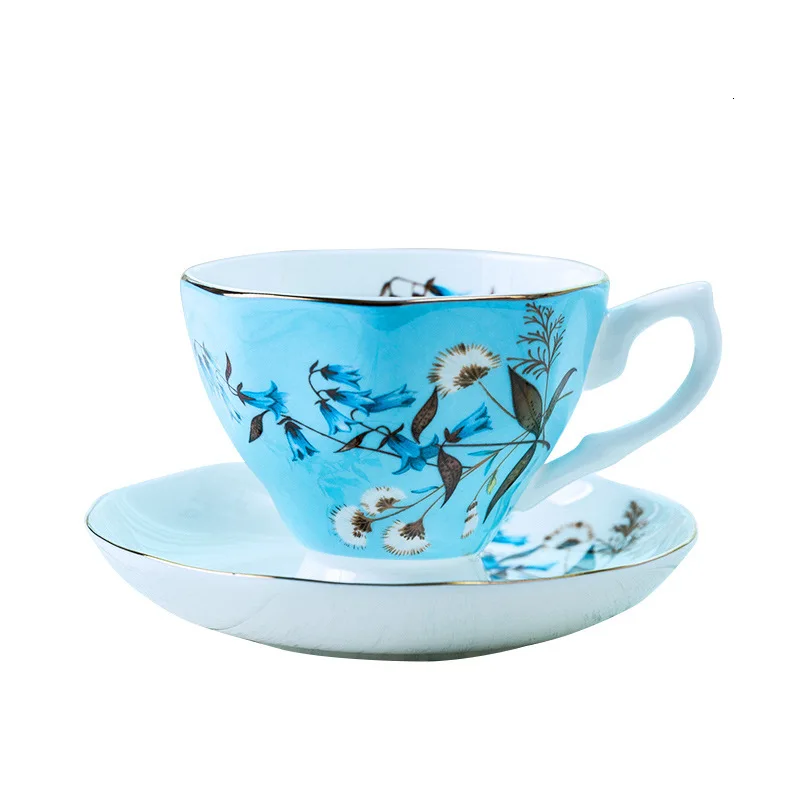 Костяной фарфор искусственный ресторан послеобеденный чай цветочный узор