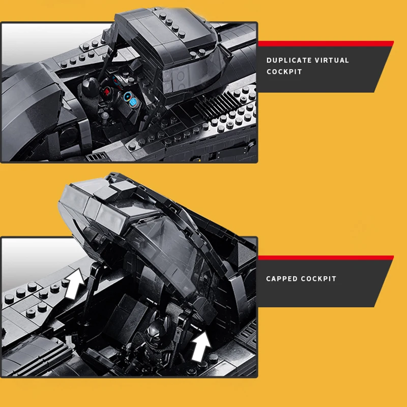 DHL 7144 Technic The Ultimate Batmobile совместимый набор машин строительные блоки MOC 15506 DC Супер