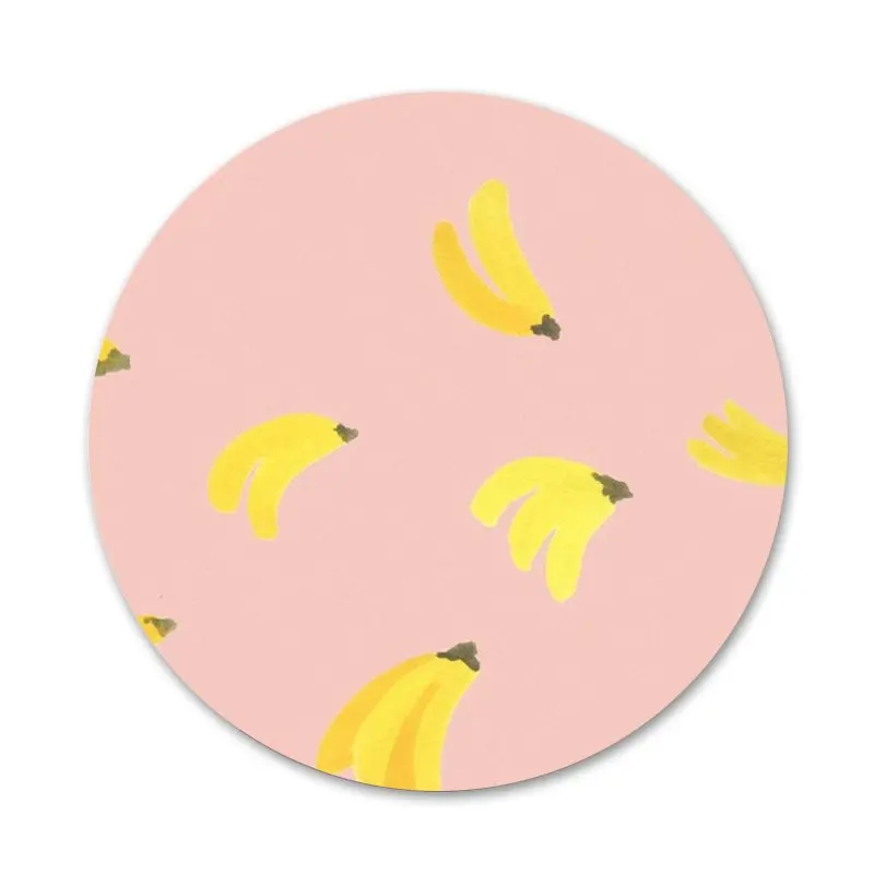 Значки с классическим изображением банана 58 мм значки украшения броши