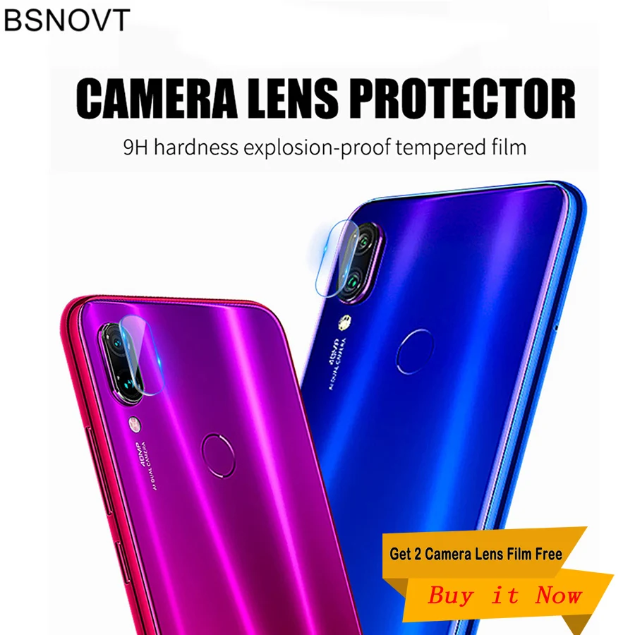 Protector de pantalla de vidrio templado para Xiaomi Redmi Note 7, 8, 8 Pro, 2 unidades-1