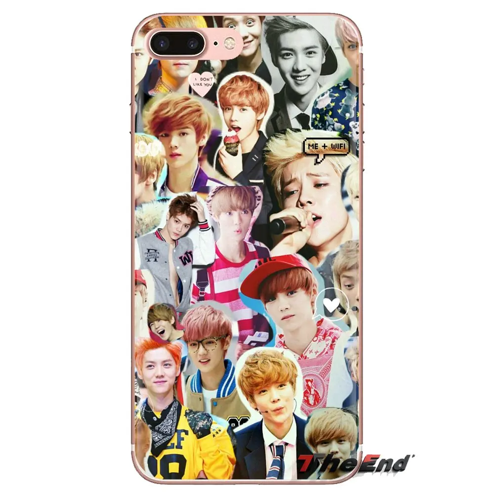 Силиконовые чехлы для huawei G7 G8 P7 P8 P9 P10 P20 P30 Lite Mini Pro P Smart Plus 2017 2018 2019 Exo Kris Derp коллаж