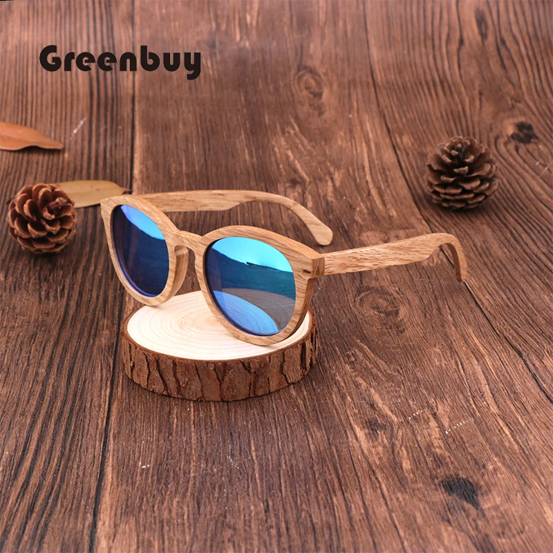 Солнцезащитные очки ручной работы из бамбукового дерева популярные мужские