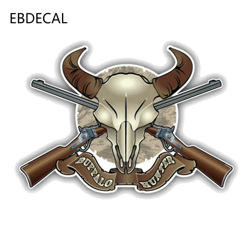 Ebdeckle Мода Buffalo наклейка охотника для Авто/бампер/окно/наклейка на стену наклейки